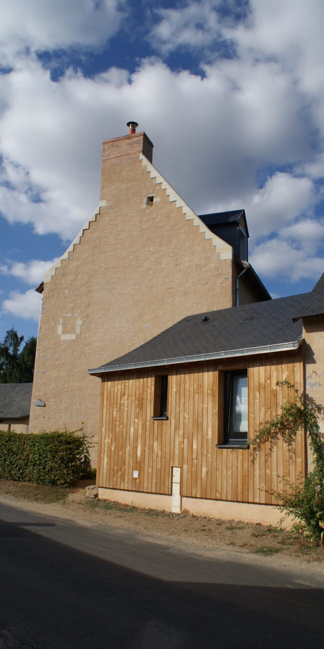 Vue extérieur de la route après travaux