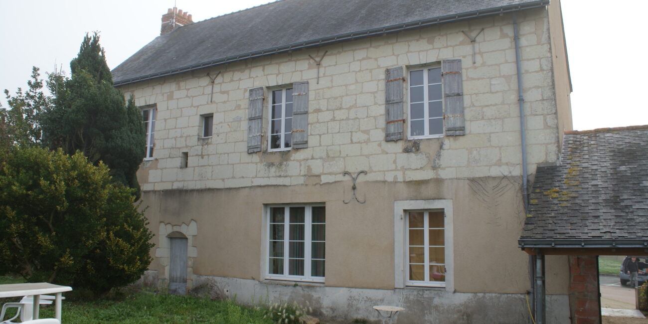 Vue extérieur de l'arrière du bâtiment avant travaux